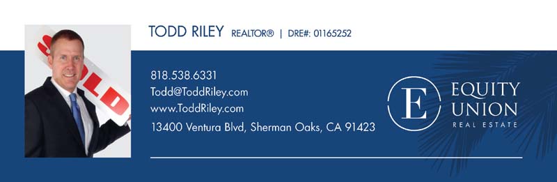 Todd Riley San Fernando Valley Area Specialist Signature